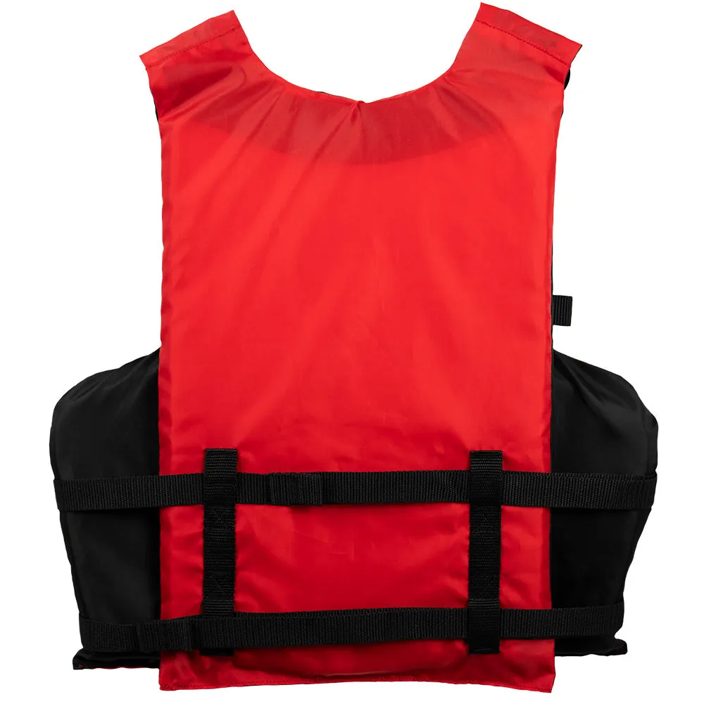 Bluestorm Type III General Boating Adult Universal Foam Life Jacket - Red [BS-165-RED-U]