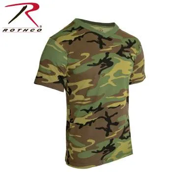 Camo V-Neck T-Shirt