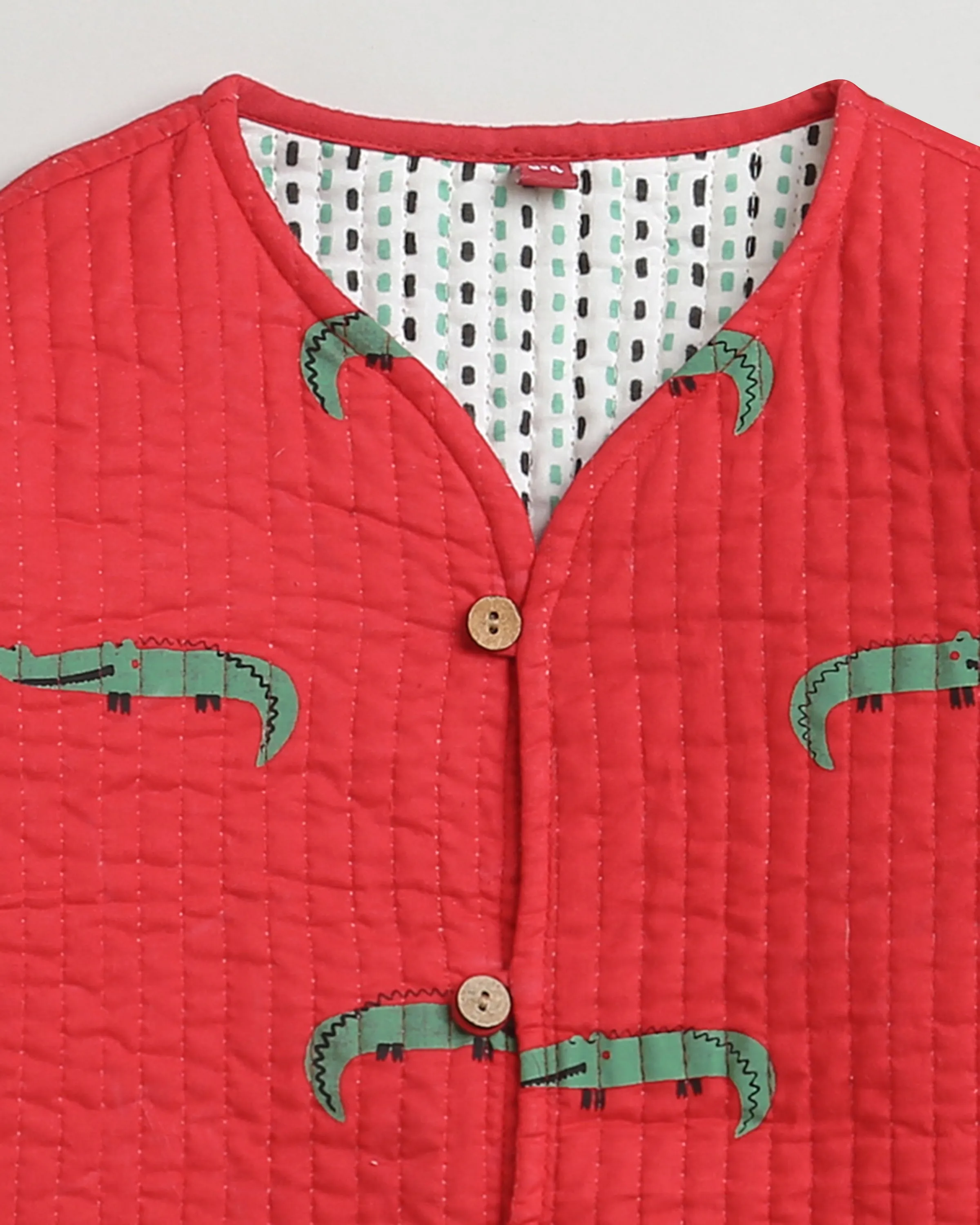 Christmas Crocodile Jacket