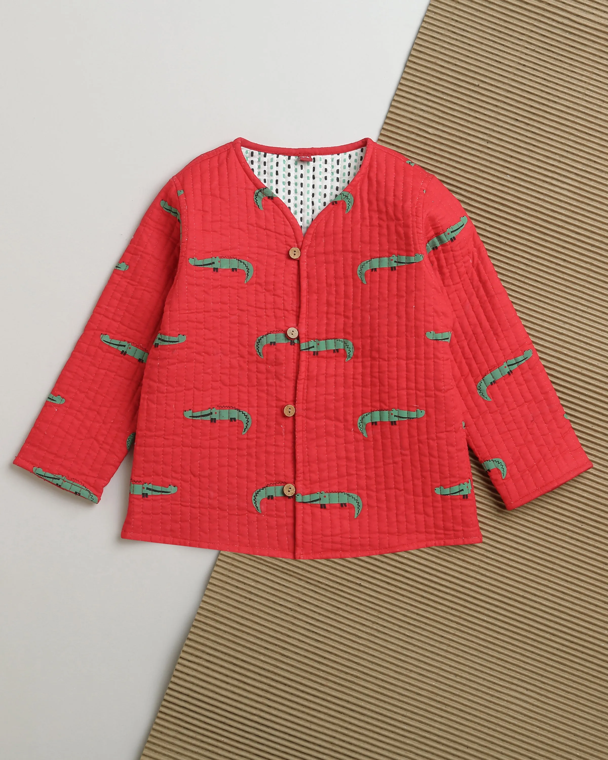 Christmas Crocodile Jacket