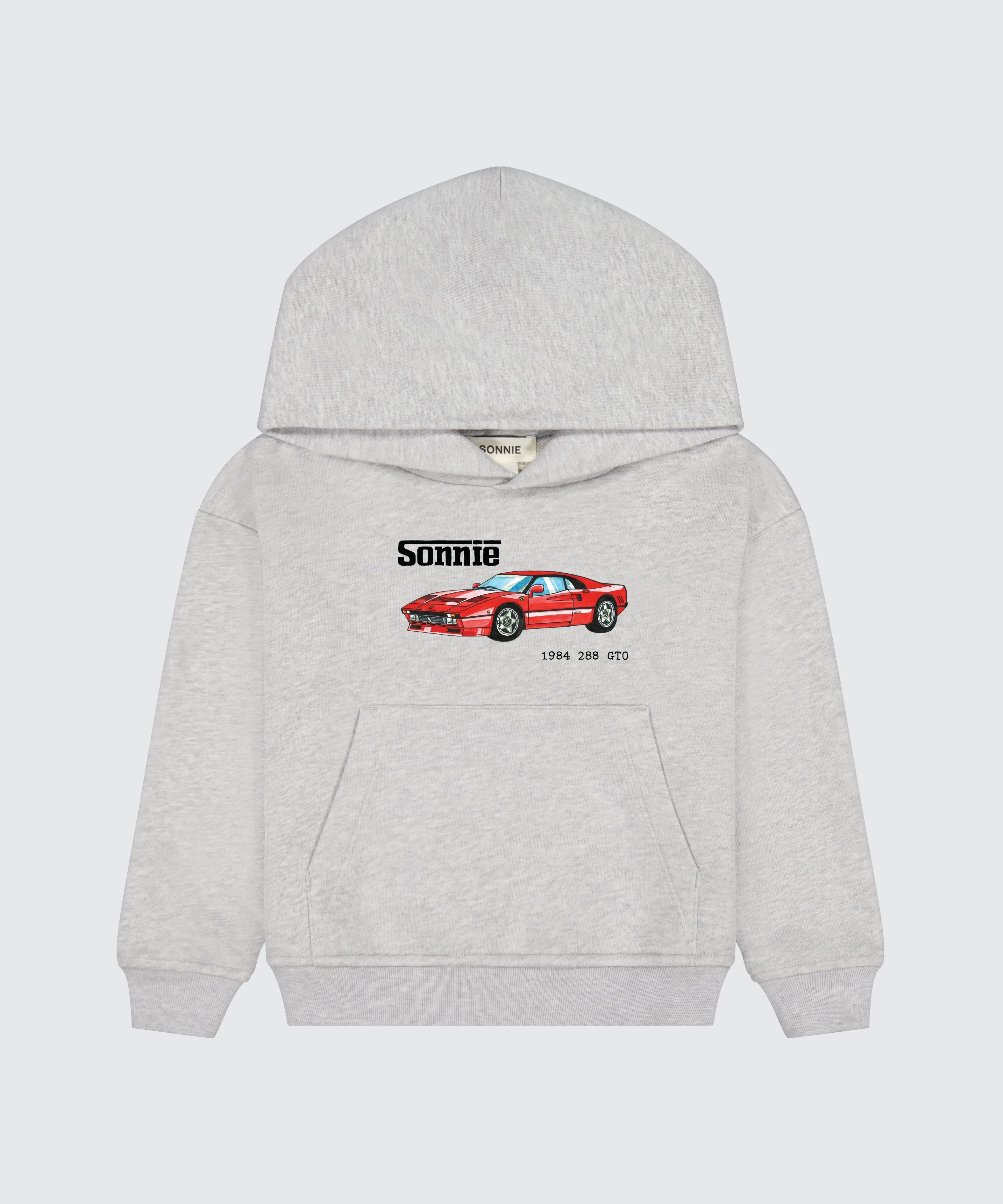 Ferrari Hoodie - Heather Grey