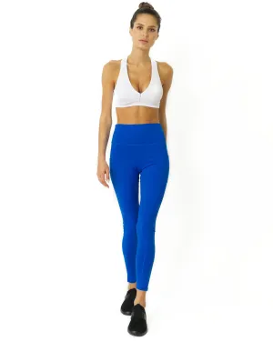 High Waisted Yoga Leggings - Sky Blue