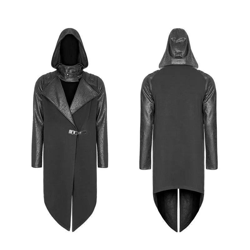 Hooded Asymmetrical Coat