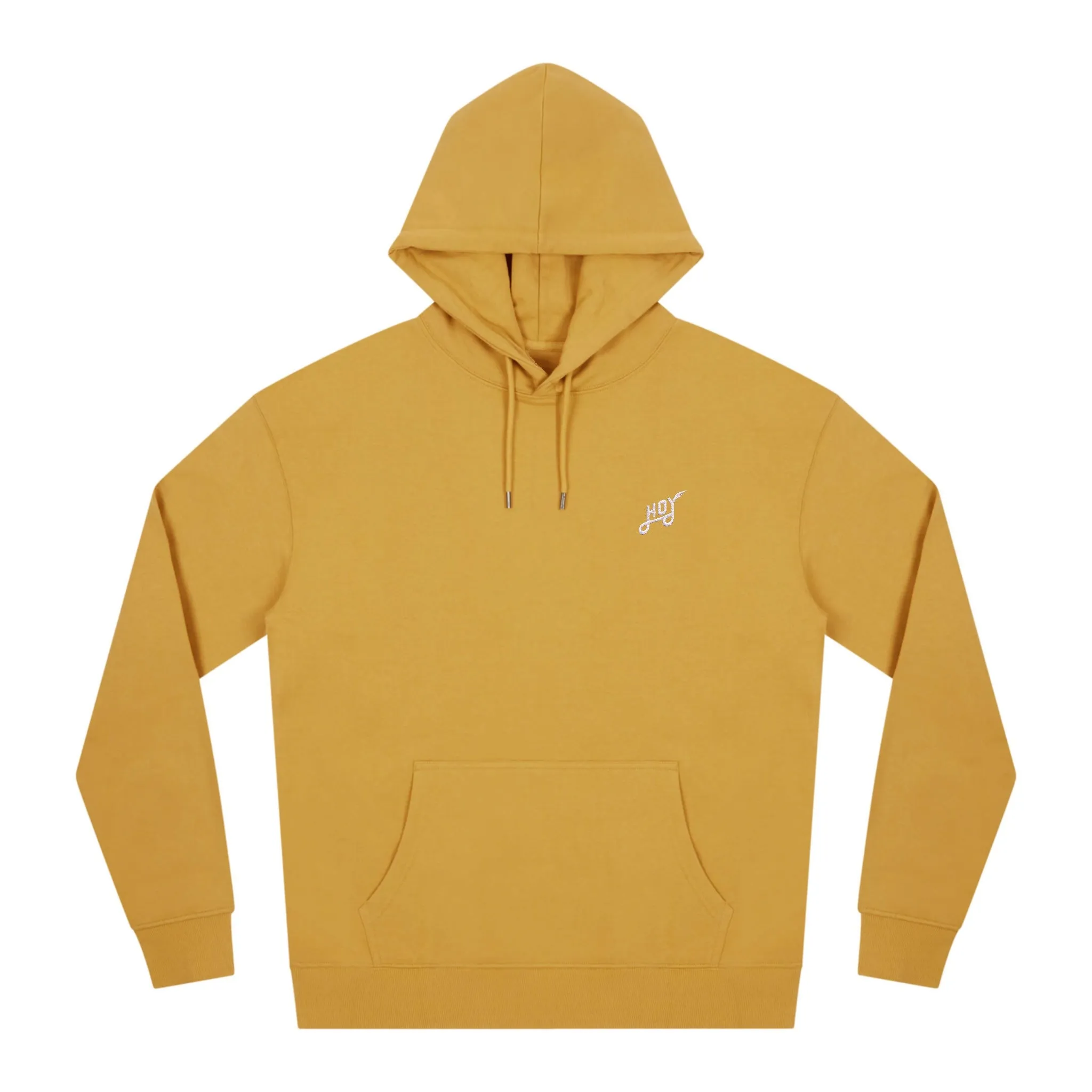 Hoy Explore Organic Hoodie - Faded Mustard