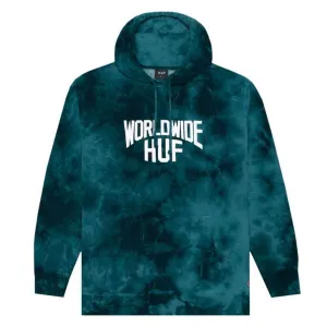 Huf Manhattan Pull over Hoodies - Deep Jungle