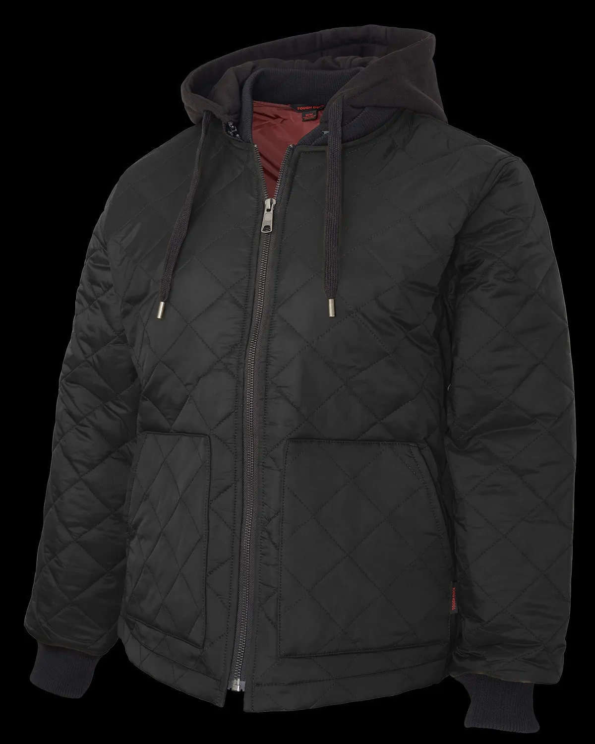 LADIES TOUGH DUCK FREEZER JACKET- BLACK