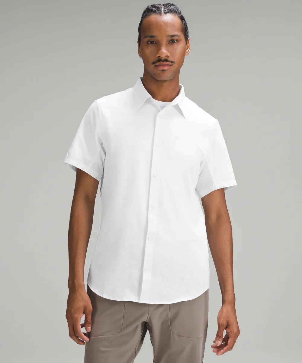 Lululemon Airing Easy Short Sleeve Button Down Shirt