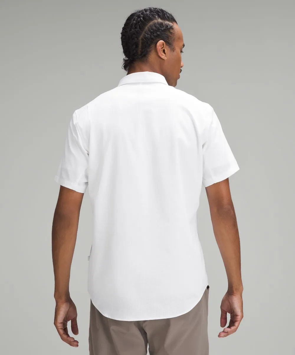 Lululemon Airing Easy Short Sleeve Button Down Shirt