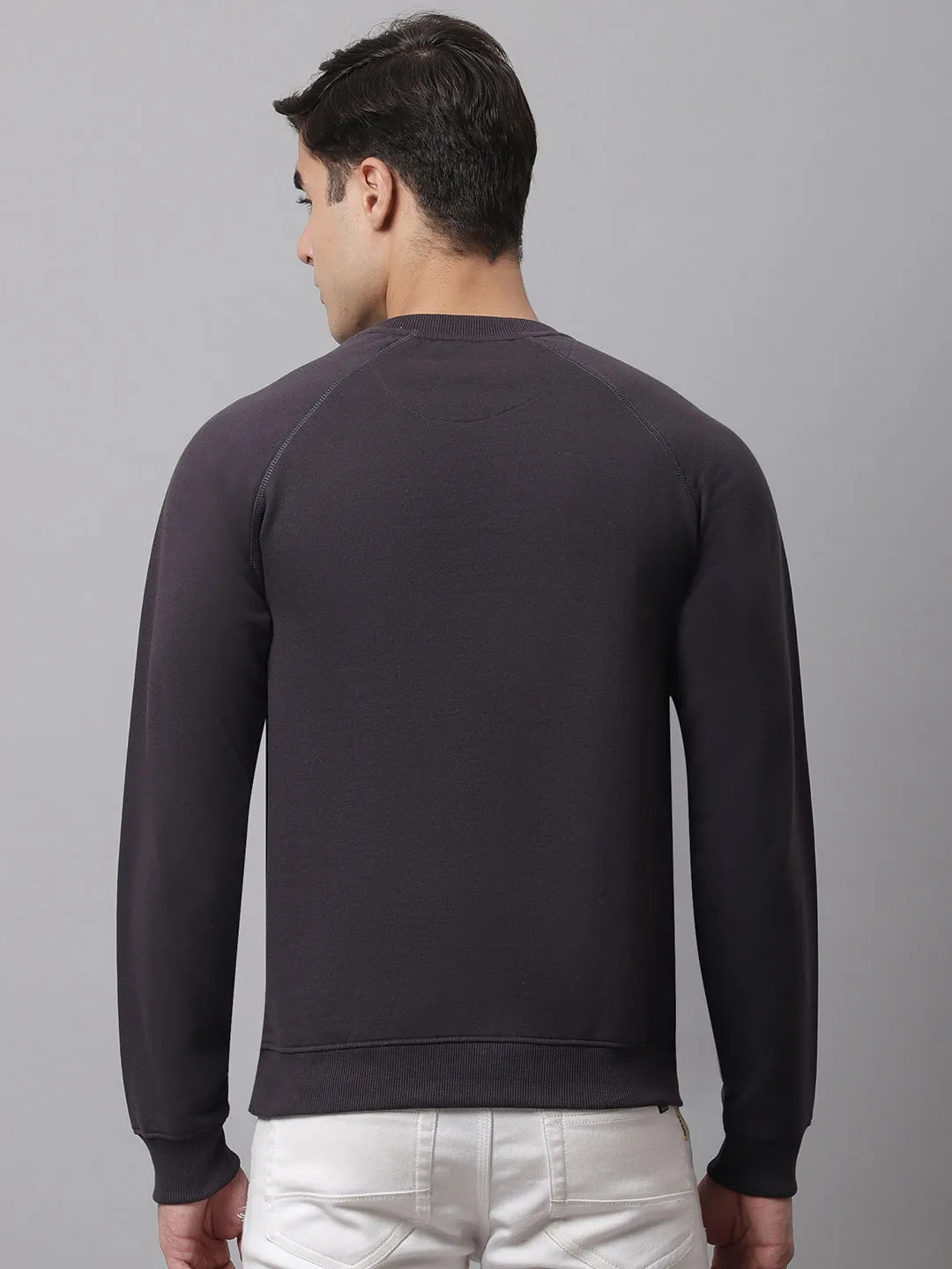 Men Dk Grey Sweatshirt