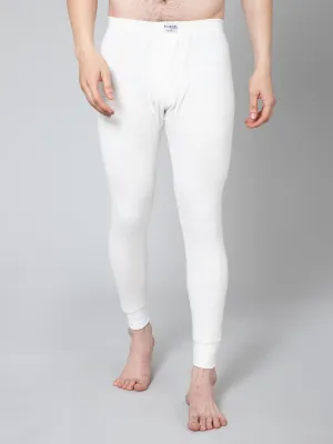 Men Off White Thermal Trouser