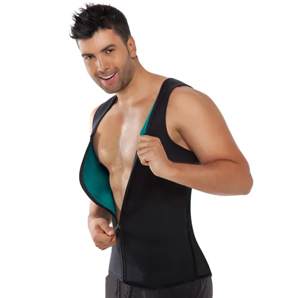 Men Tank Top Workout Waist Trainer Vest