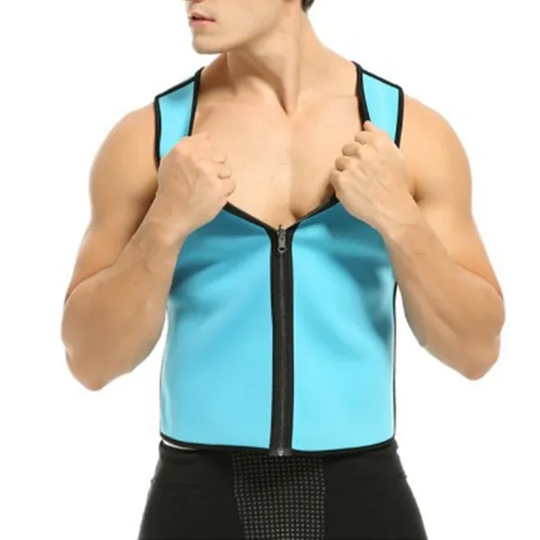 Men Tank Top Workout Waist Trainer Vest