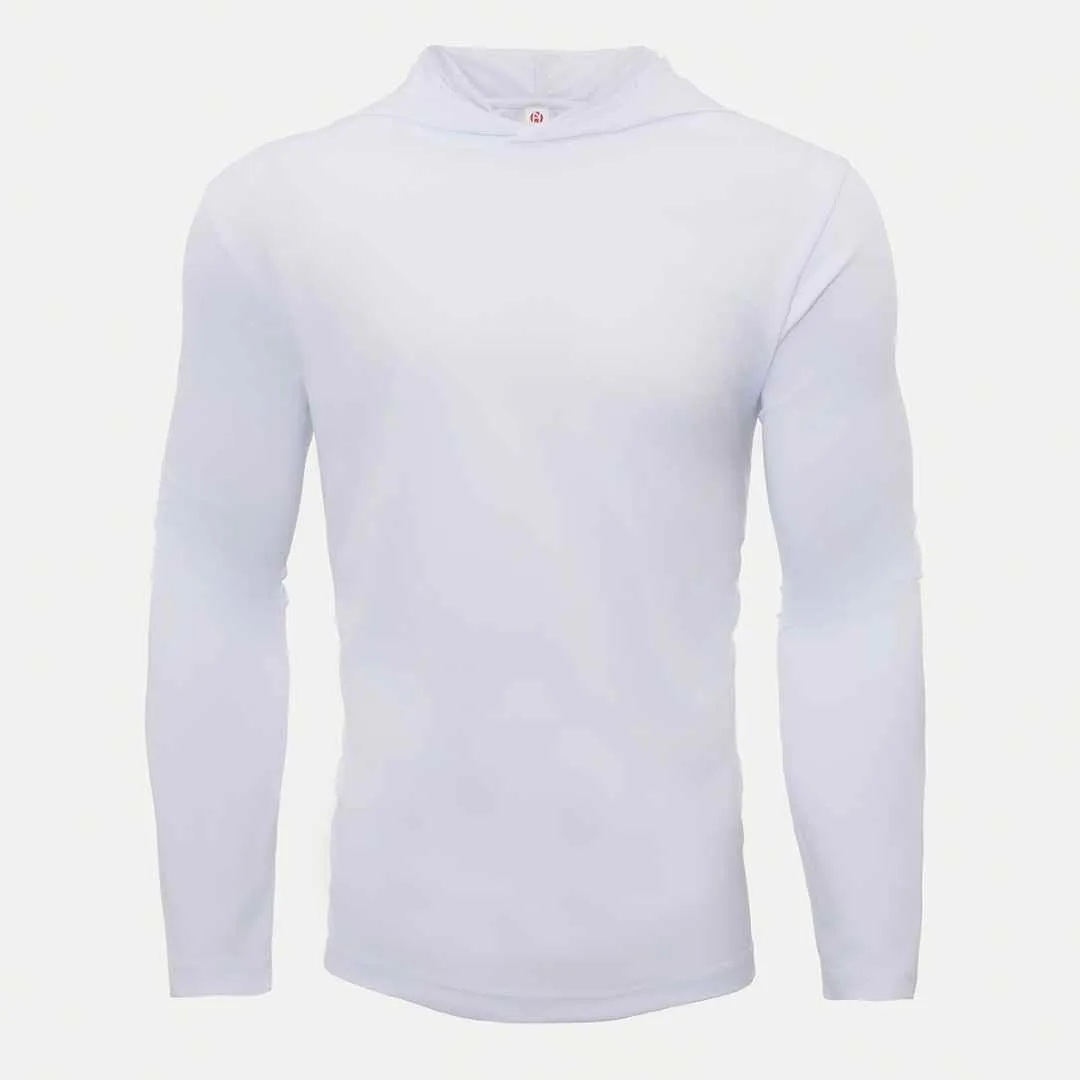 Men’s Performance Long Sleeve T-Shirts with Hood