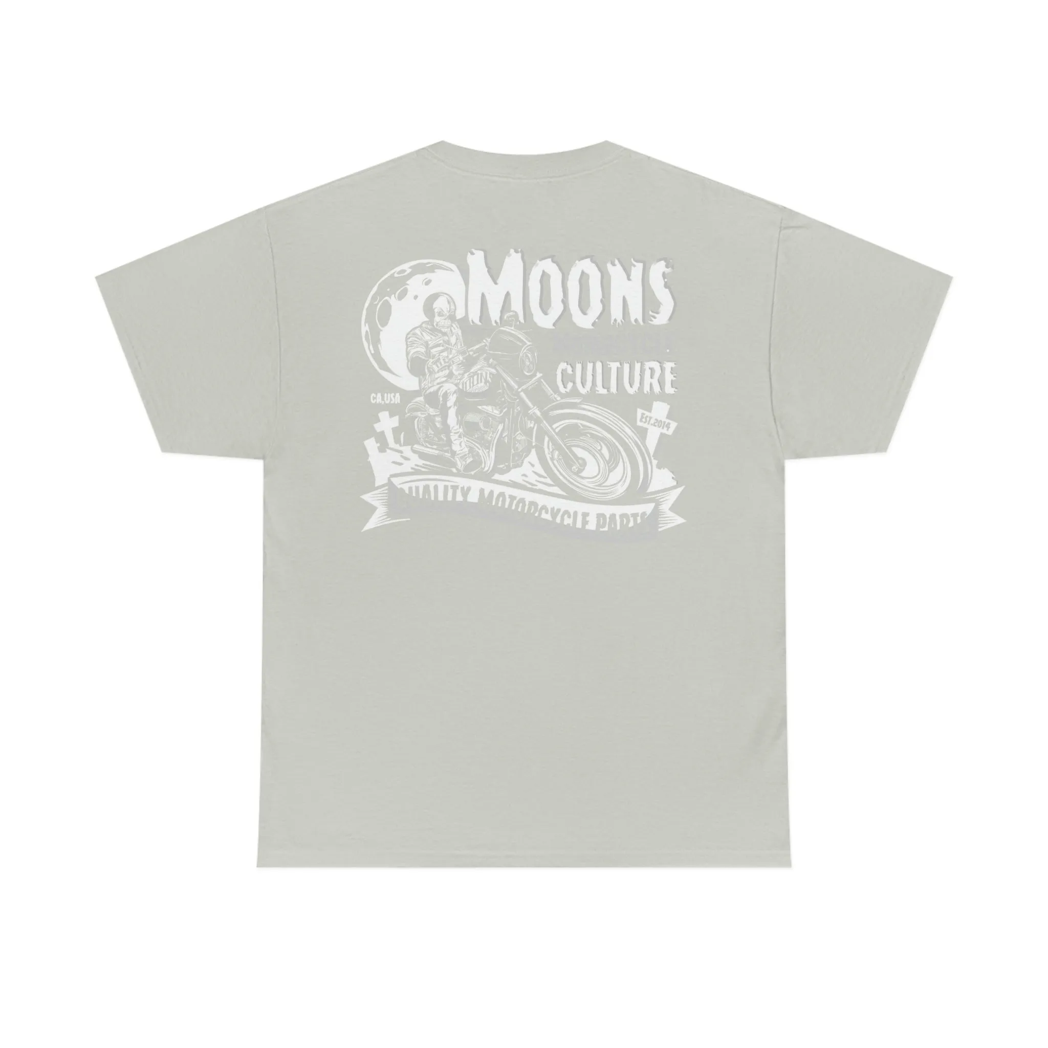 MOONSMC® FXLRS Skull Rider Heavy Cotton T-Shirt