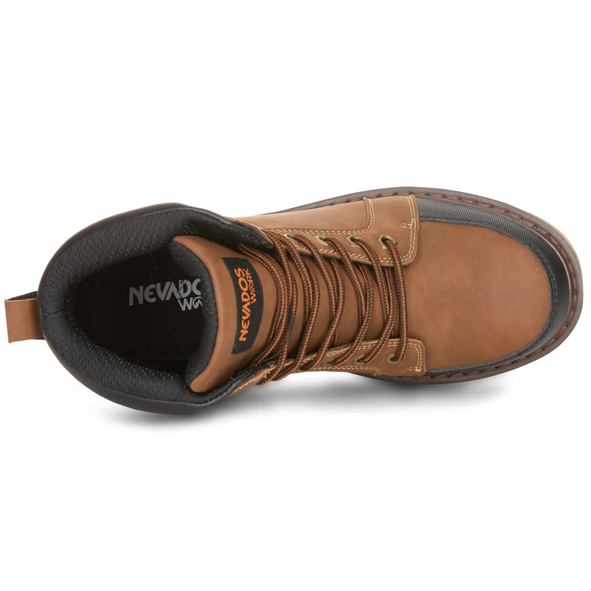 Nevados Men's Work Boots Cross Street Brown