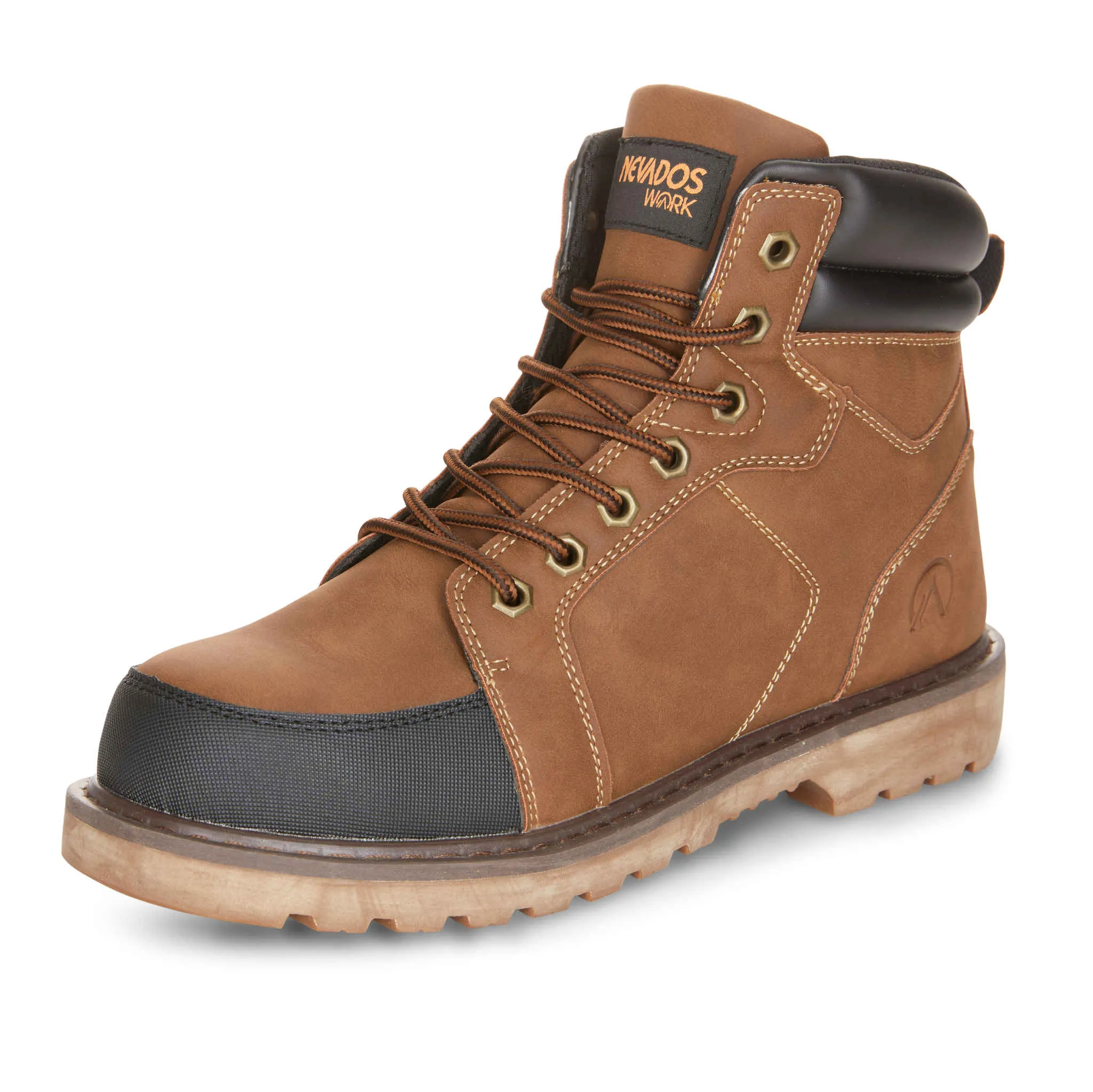 Nevados Men's Work Boots Cross Street Brown