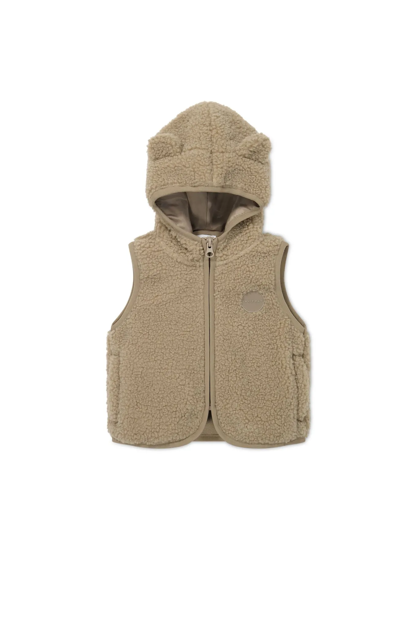 Neve Sherpa Vest - Cashew