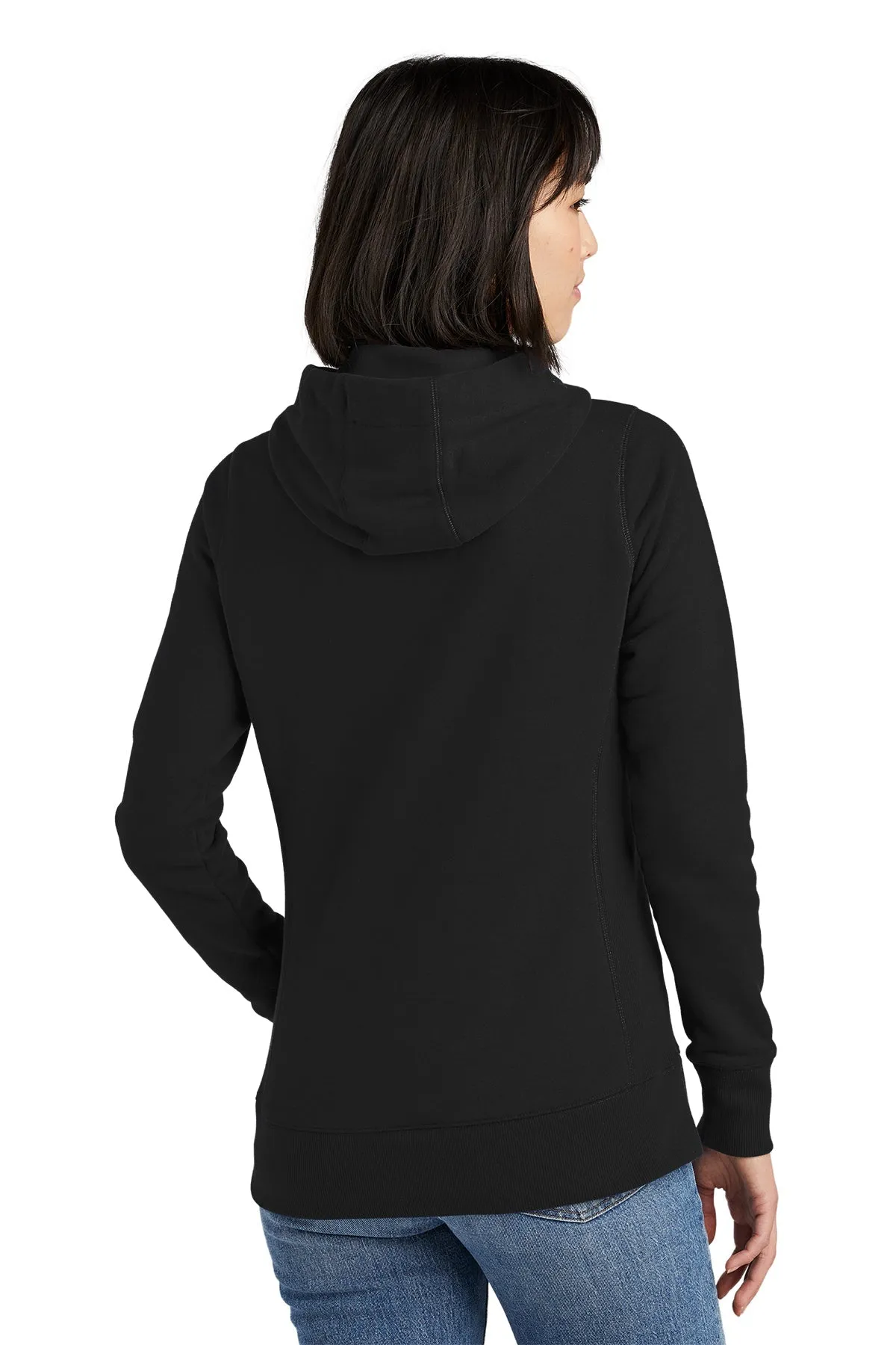 New Era Ladies French Terry Custom Hoodies, Black