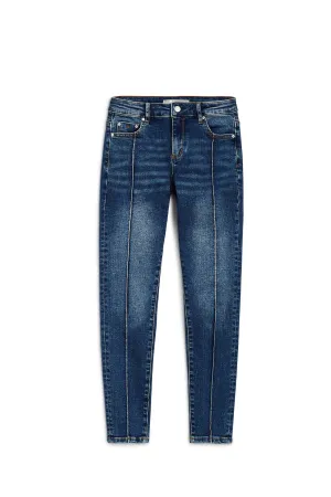 Nina - High Rise Skinny With Front Seam Detail