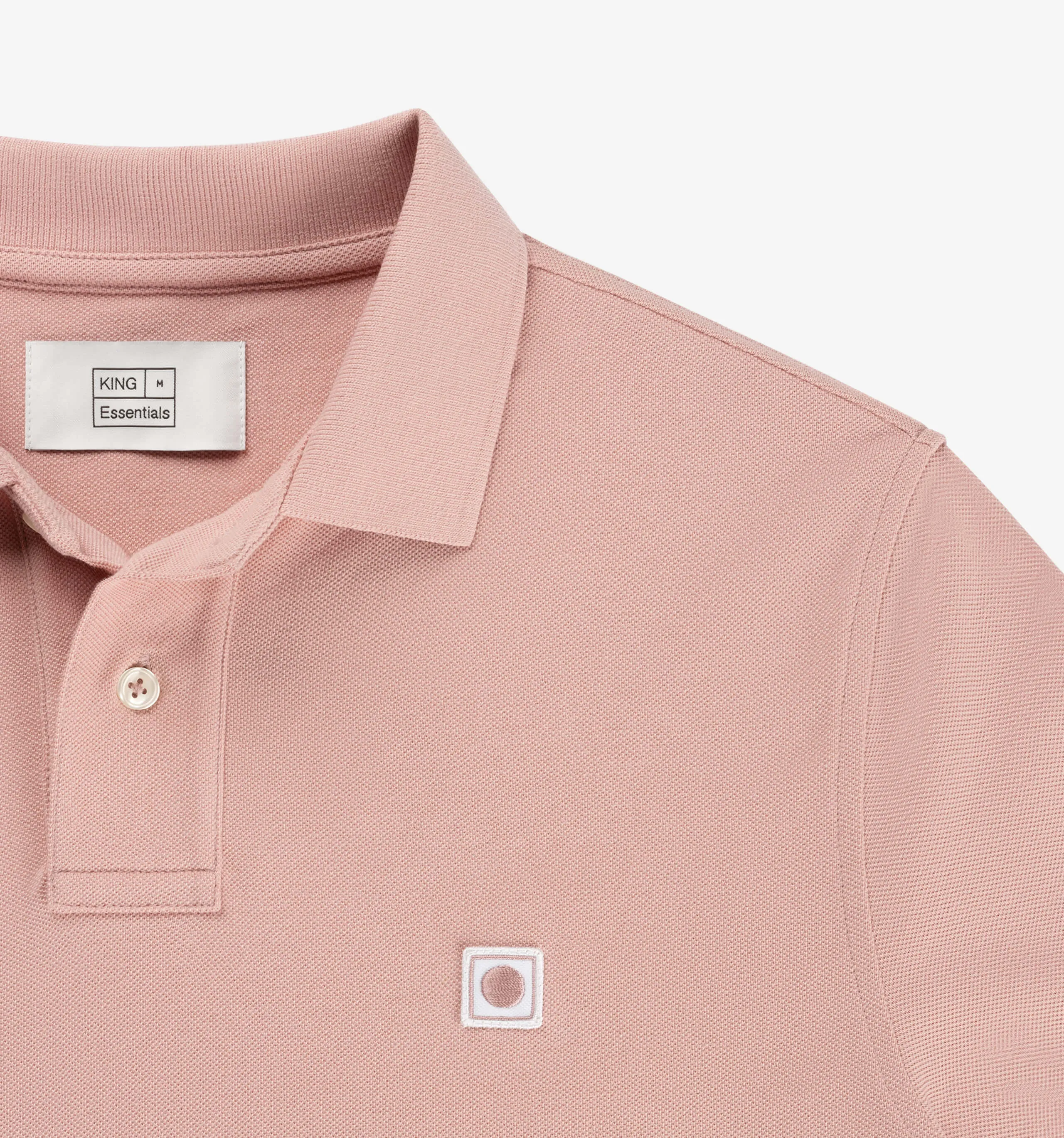 Pique Polo Dark Pink