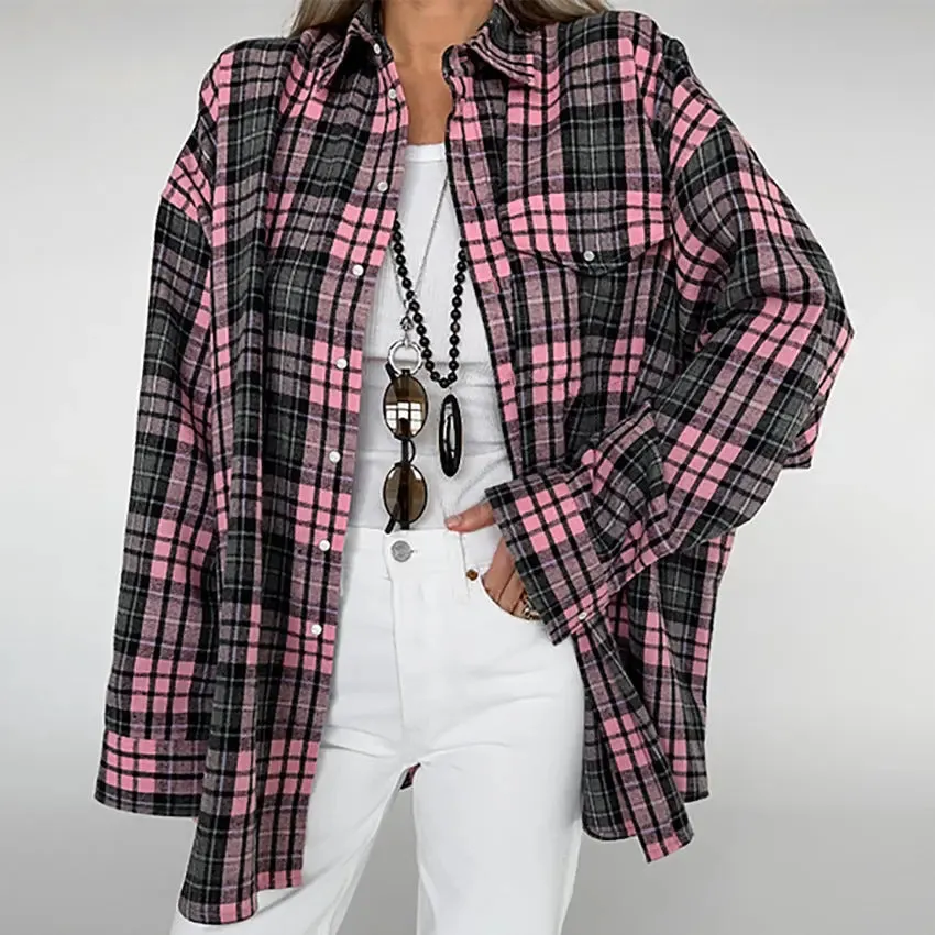 Plaid Loose Shirt