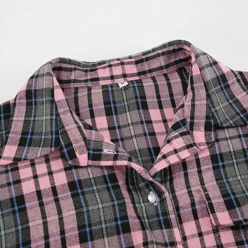 Plaid Loose Shirt