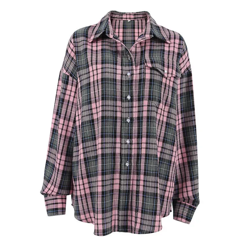 Plaid Loose Shirt