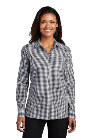 Port Authority ® Ladies Broadcloth Gingham Easy Care Shirt LW644