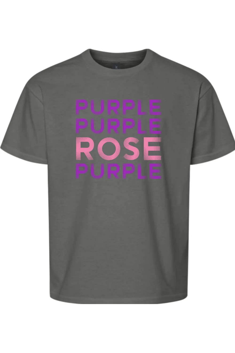 Purple Purple Rose Purple - Advent Youth T-Shirt