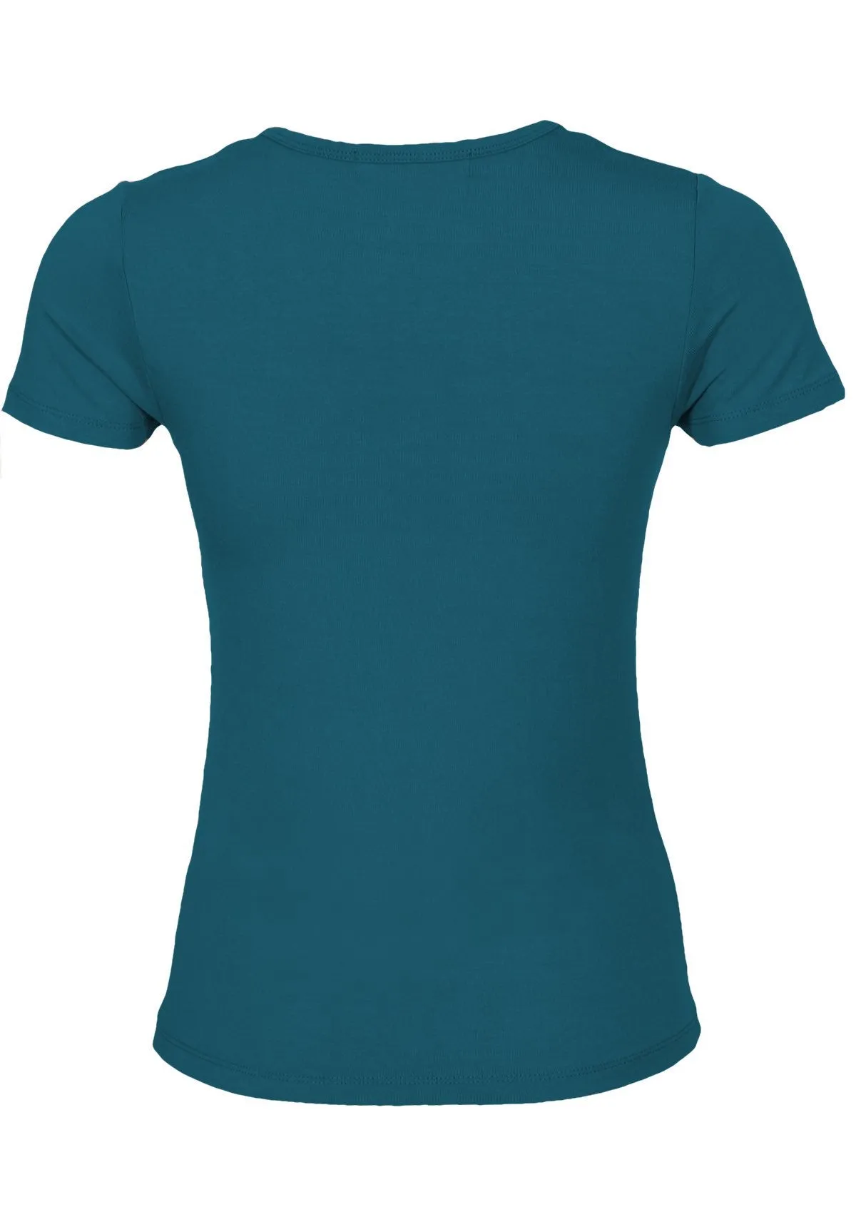 Scoop Neck T-Shirt Teal