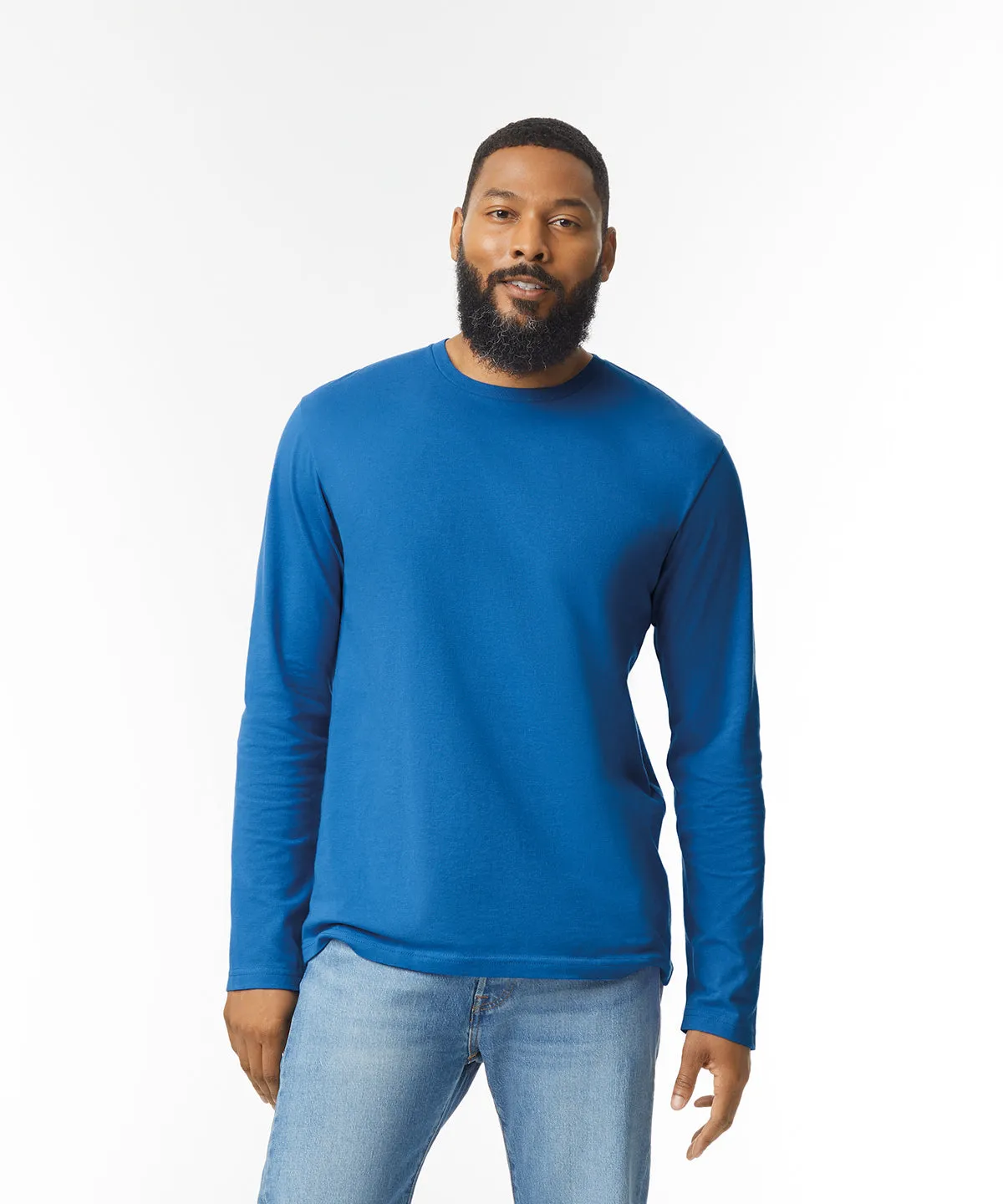 Softstyle long sleeve t-shirt | Royal