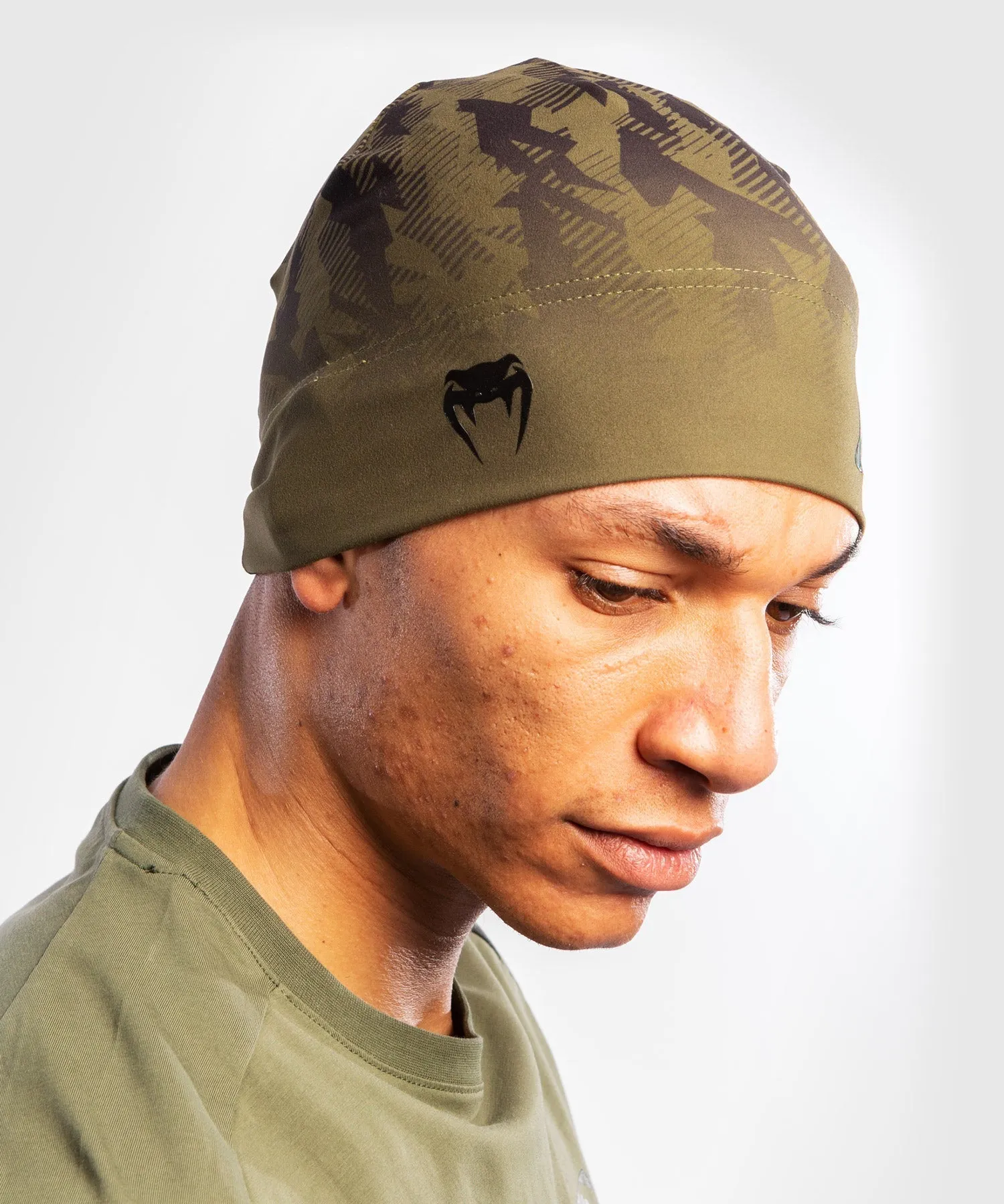 UFC Venum Authentic Fight Week Unisex Performance Beanie - Khaki