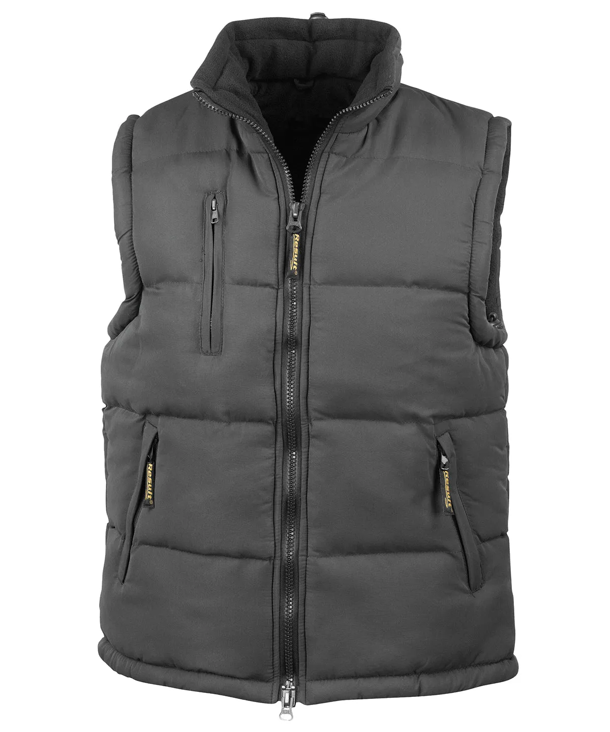 Ultra padded bodywarmer | Black