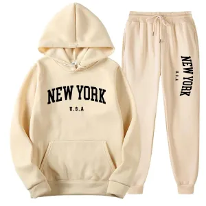 Unisex New York Hoodies Sets