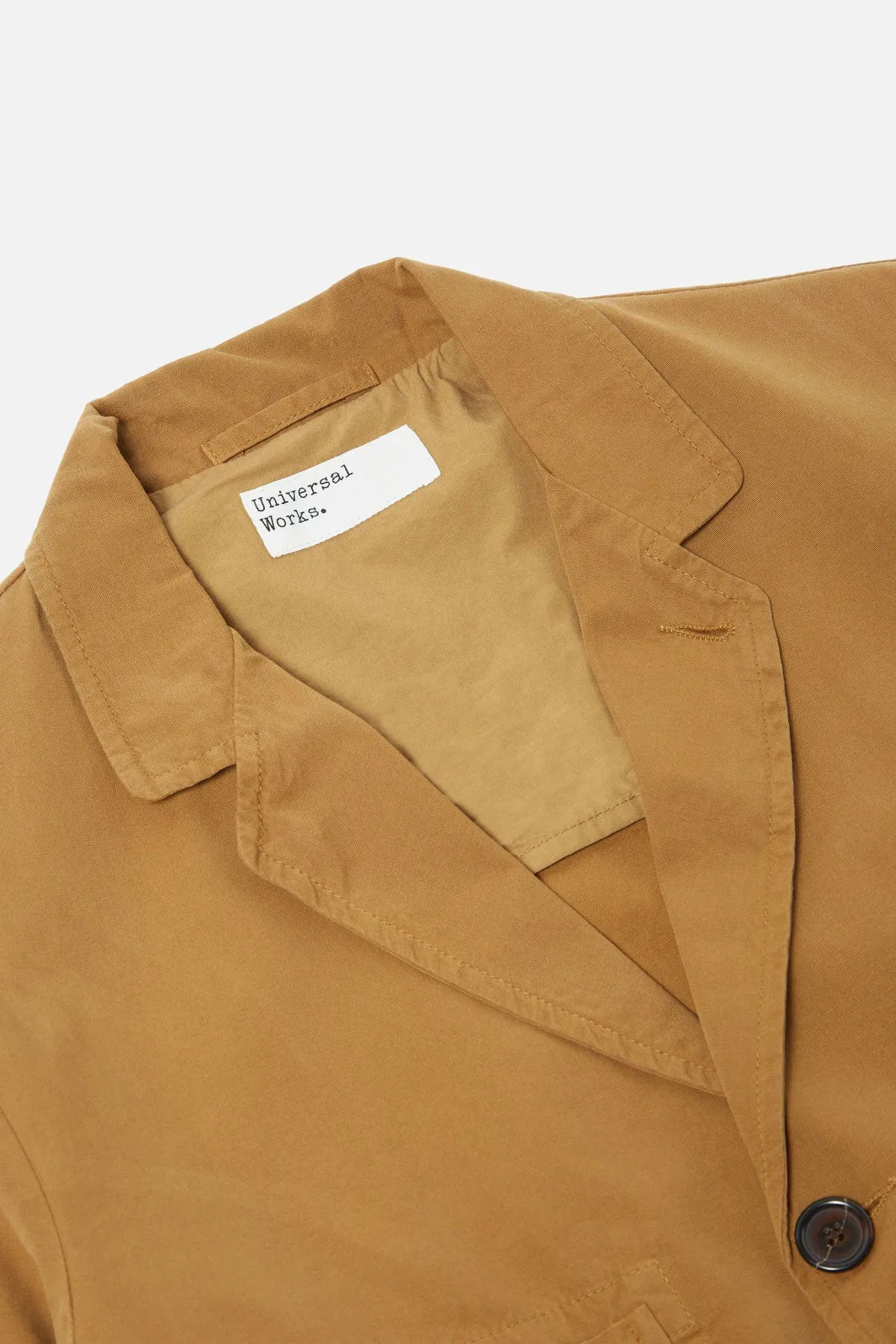 Universal Works - Five Pocket Jacket In Cumin Summer Canvas