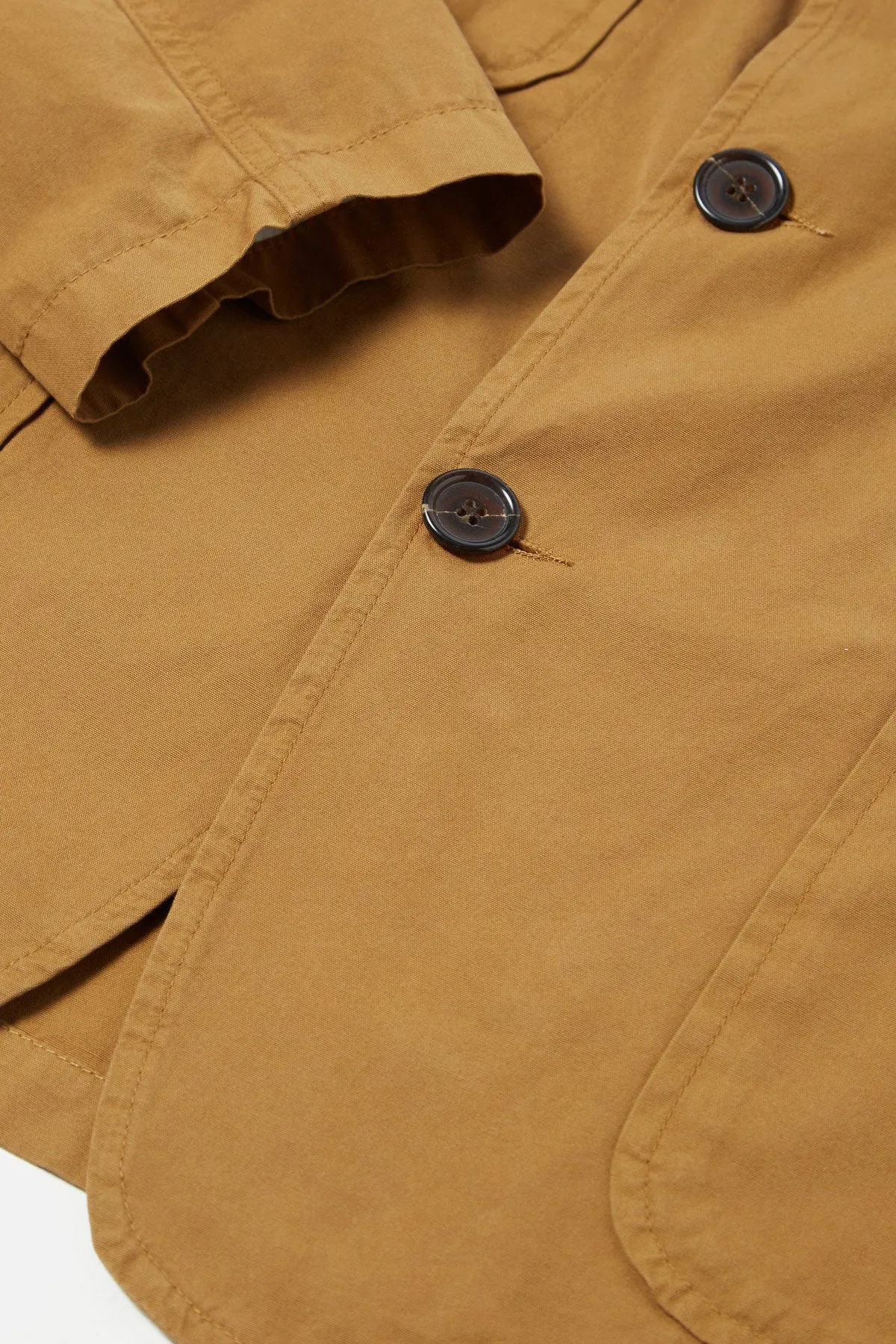 Universal Works - Five Pocket Jacket In Cumin Summer Canvas