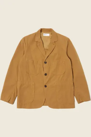 Universal Works - Five Pocket Jacket In Cumin Summer Canvas