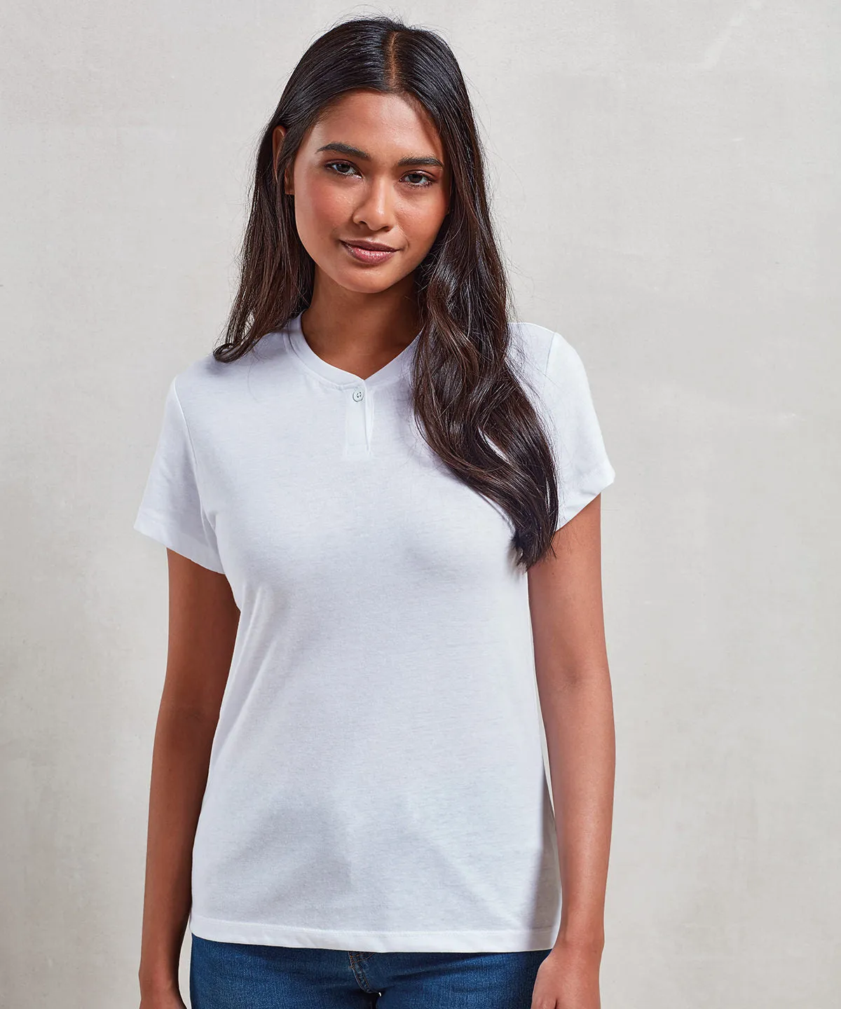 Womens Cotton RichComis Tee | Khaki