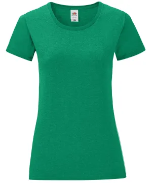 Womens iconic T | Heather Green