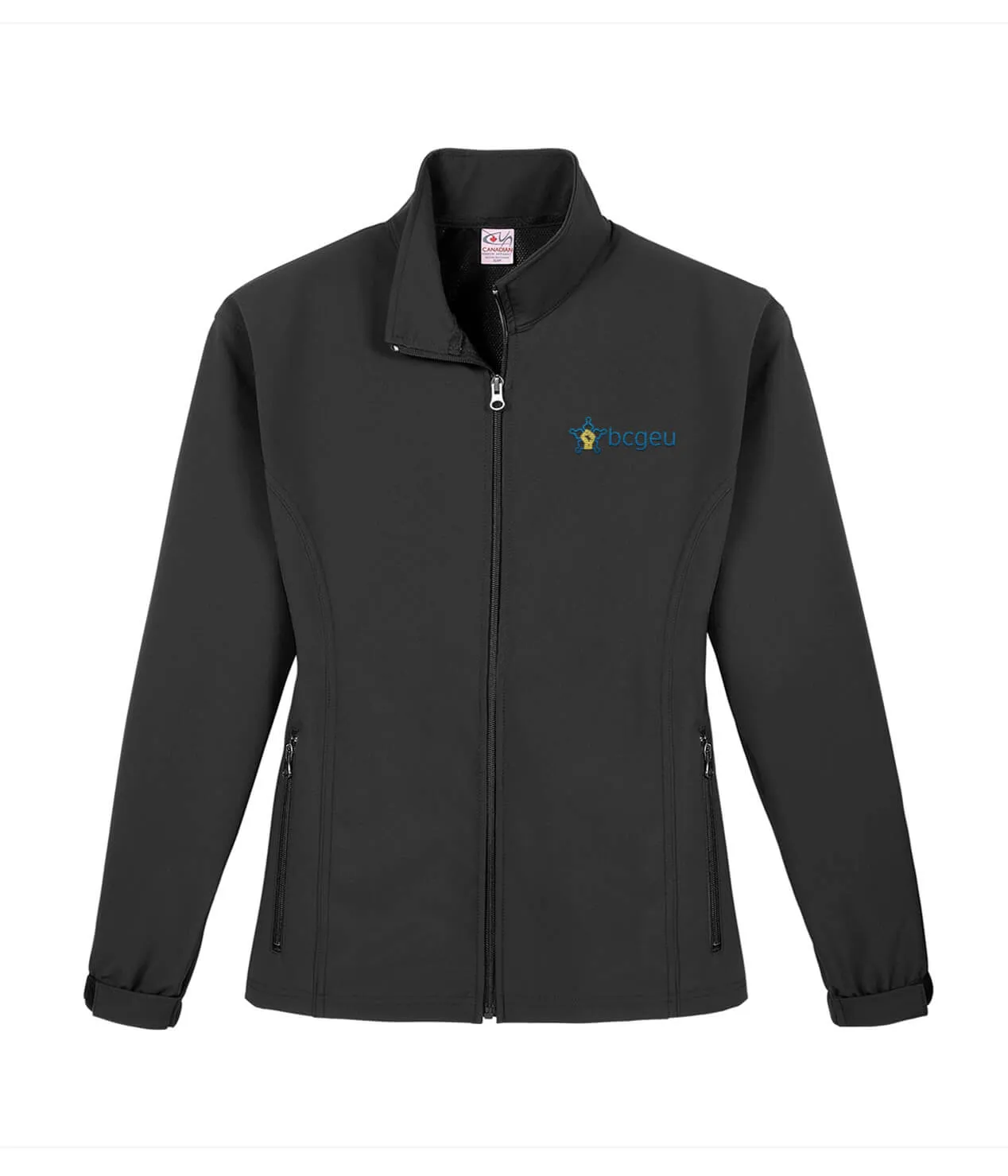 Women's Soft Shell Jacket (BCGEU fist logo)