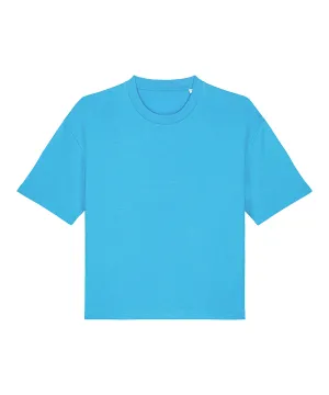 Womens Stella Nova boxy t-shirt (STTW175) | Aqua Blue