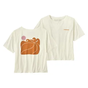 Womens Sunrise Rollers Organic Easy-Cut Tee