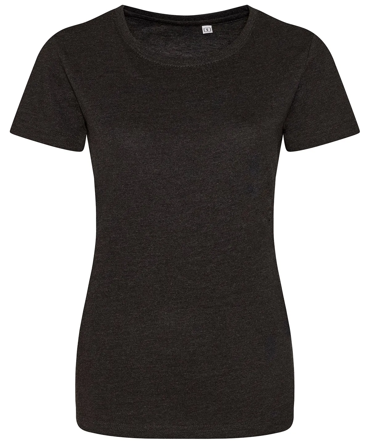 Womens triblend T | Heather Black