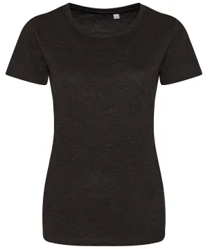 Womens triblend T | Heather Black