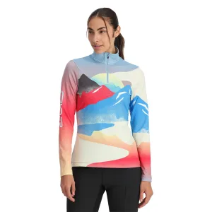 Womens Vivid Half Zip - Multi